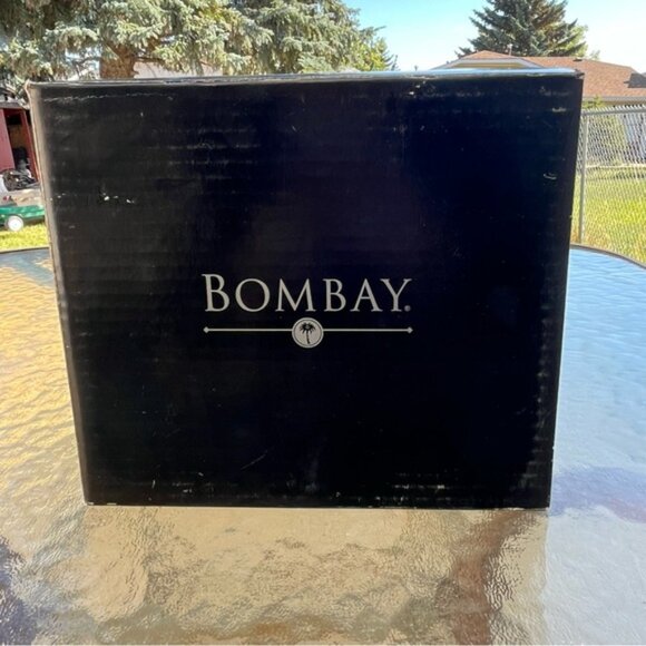 Bombay 6 Multicolored Champagne Flutes With Icy Ball Bubble Bead Stems Glasses - Picture 13 of 15